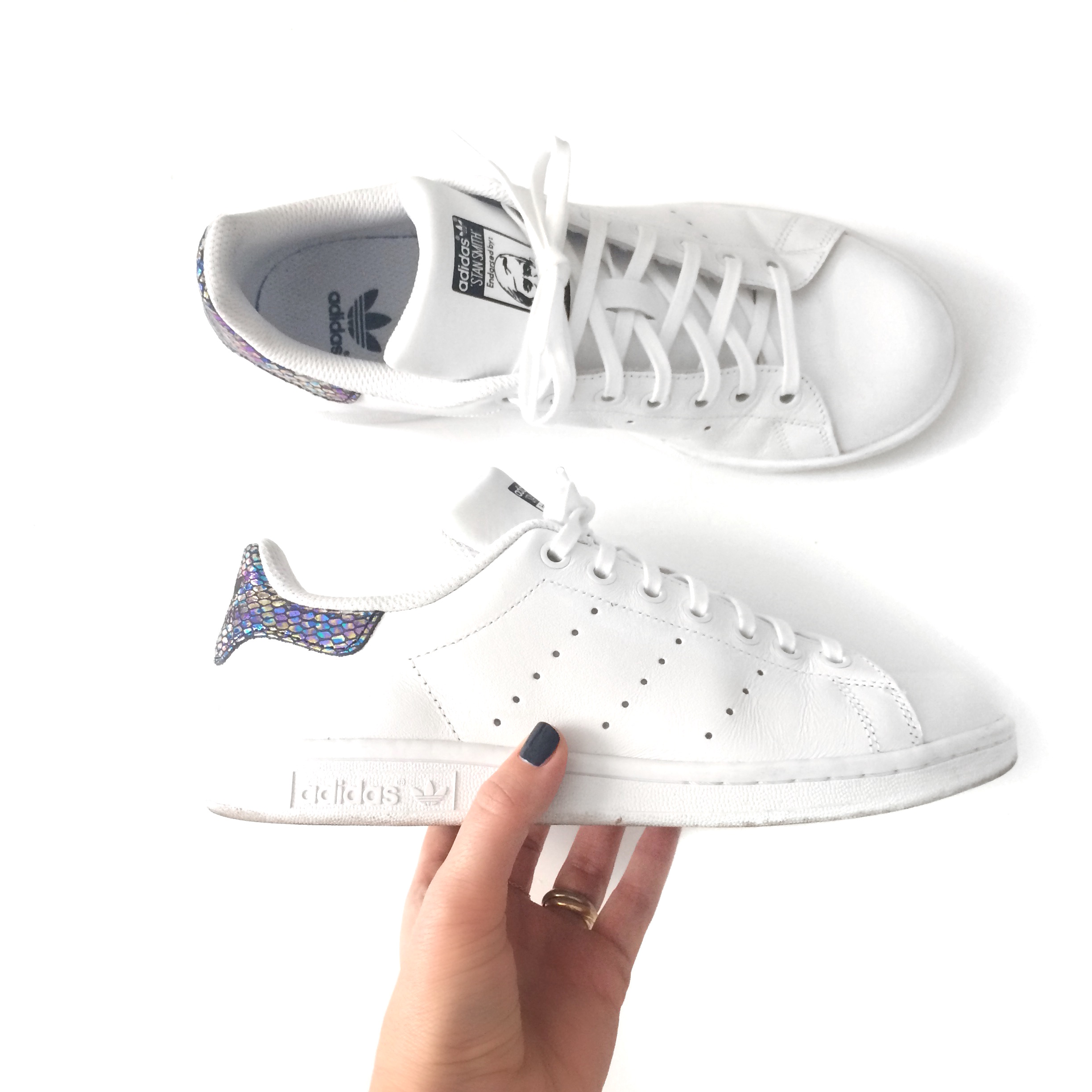 stan smith snake rouge